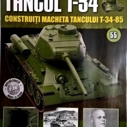 Colectia Tancul Т-34 Nr.55, 1:16 macheta kit de asamblat, Eaglemoss