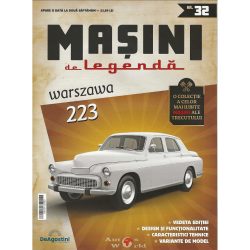 Macheta auto Warszawa 223, Nr.32, 1:43 Masini de Legenda DeAgostini