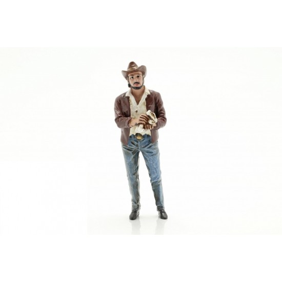 Figurina barbat stil Western nr8, 1:18 American Diorama 