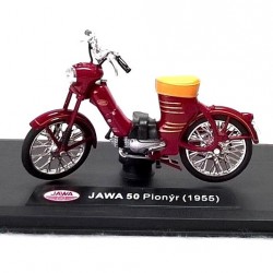 Macheta motocicleta Jawa 50 Pionyr Parez (1955), 1:18 Abrex