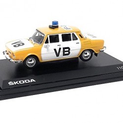 Macheta auto Skoda 110L (1973) VB Politie, 1:43 Abrex