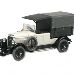 Macheta auto Laurin & Klement - Skoda 110 Van (1927) alb, 1:43 Abrex