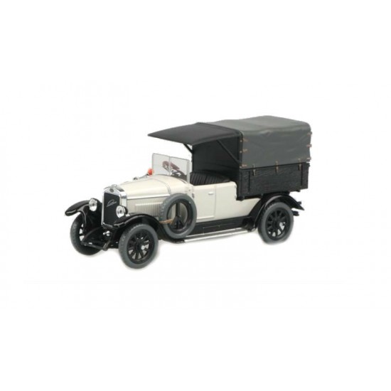 Macheta auto Laurin & Klement - Skoda 110 Van (1927) alb, 1:43 Abrex