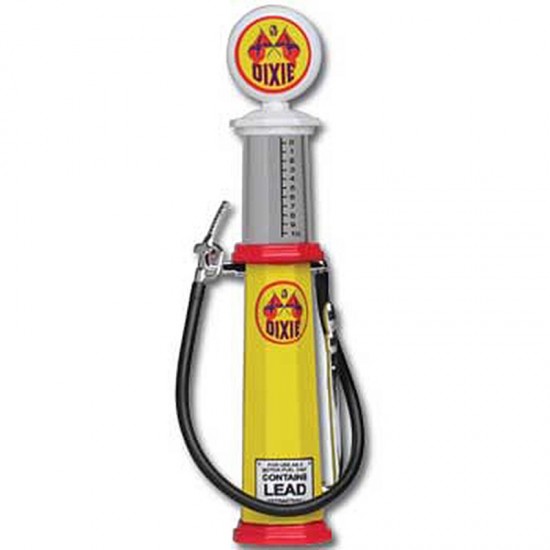 Accesorii: Pompa benzina Dixie yellow, 1:18 Lucky Diecast
