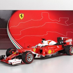 Macheta auto Ferrari F1 SF16H N5 China GP 2016 Sebastien Vettel, 1:18 BBR
