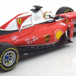 Macheta auto Ferrari F1 SF16-H Nr5 Ray Ban Season 2016 Sebastian Vettel, 1:18 Bburago