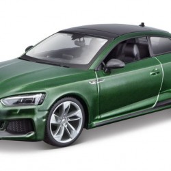 Macheta auto Audi A5 RS5 Coupe verde 2019, 1:24 Bburago