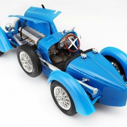 Macheta auto Bugatti Type 59 albastra, 1:18 Bburago