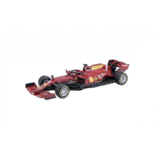 Macheta auto Ferrari F1 SF1000 Team Scuderia Ferrari N5 10th Toscana GP 2020 Sebastian Vettel, 1:43 Bburago