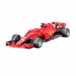 Macheta auto Ferrari F1 SF71-H Team Scuderia Ferrari N5 2018 Sebastian Vettel, 1:43 Bburago