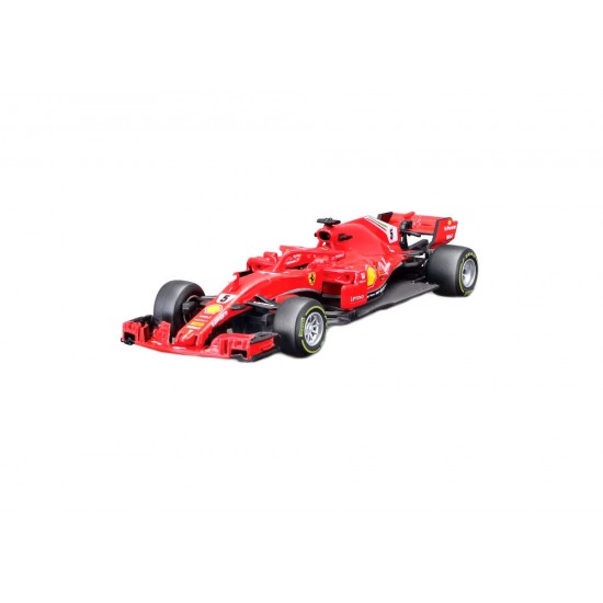 Macheta auto Ferrari F1 SF71-H Team Scuderia Ferrari N5 2018 Sebastian Vettel, 1:43 Bburago