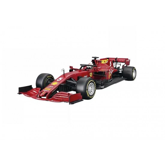 Macheta auto Ferrari F1 SF1000 Team Scuderia Ferrari N5 Toscana GP 2020 Sebastian Vettel, 1:18 Bburago