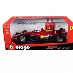 Macheta auto Ferrari F1 SF1000 Team Scuderia Ferrari N5 Toscana GP 2020 Sebastian Vettel, 1:18 Bburago