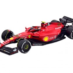 Macheta auto Ferrari F1 F1-75 Team Scuderia Ferrari N55 2022 Carlos Sainz Jr., 1:18 Bburago