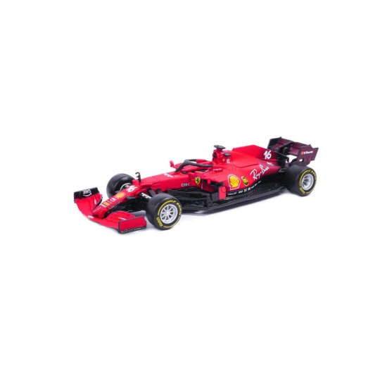 Macheta auto Ferrari F1 SF21 Team Scuderia Ferrari N16 2021 Charles Leclerc, 1:43 Bburago