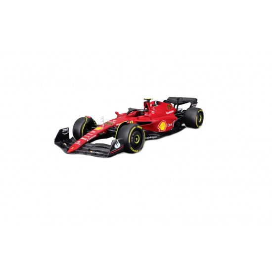 Macheta auto Ferrari F1 F1-75 Team Scuderia Ferrari N55 2022 Carlos Sainz Jr, 1:43 Bburago