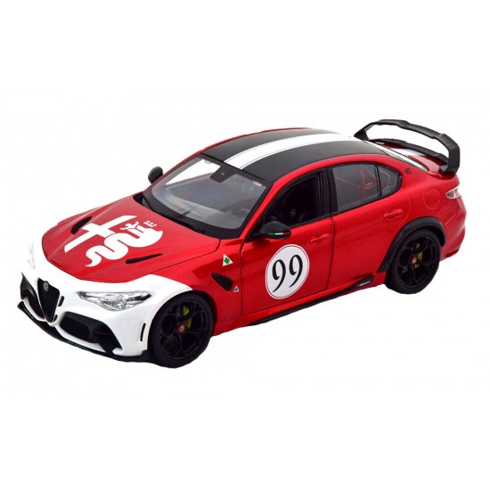 Macheta auto Alfa Romeo Giulia GTAm 2020 N 99 Racing 2020 red, 1:18 Bburago