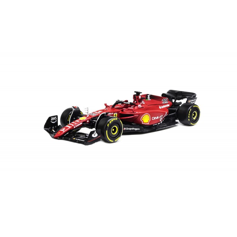 Macheta auto Ferrari F1 F1-75 Team Scuderia Ferrari N16 2022 Charles Leclerc, 1:43 Bburago