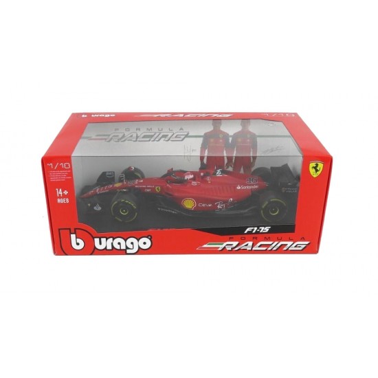 Macheta auto Ferrari F1 F1-75 Team Scuderia Ferrari N16 2022 Charles Leclerc., 1:18 Bburago