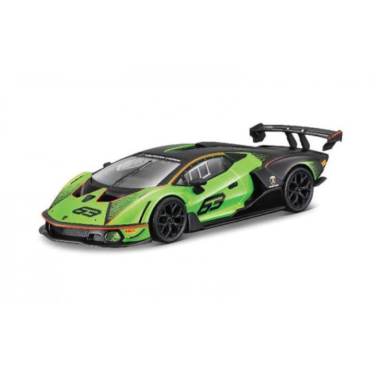 Macheta auto Lamborghini Essenza SCV12 N63 green 2020, 1:24 Bburago