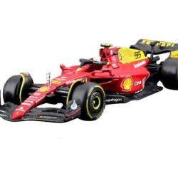 Macheta auto Ferrari F1 F1-75 Monza GP Italy 75th Anniversary N55 2022 Carlos Sainz Jr, 1:43 Bburago