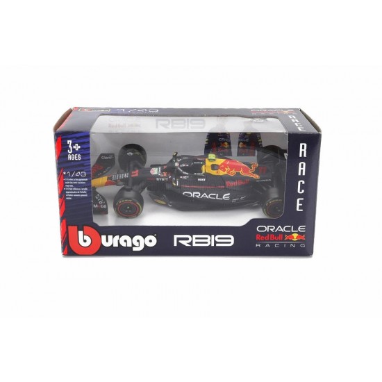 Macheta auto Honda F1 Red Bull Racing RB19 Team Aston Martin N11 2023 Sergio Perez, 1:43 Bburago