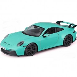 Macheta auto Porsche 911 GT3 green-blue 2021, 1:24 Bburago