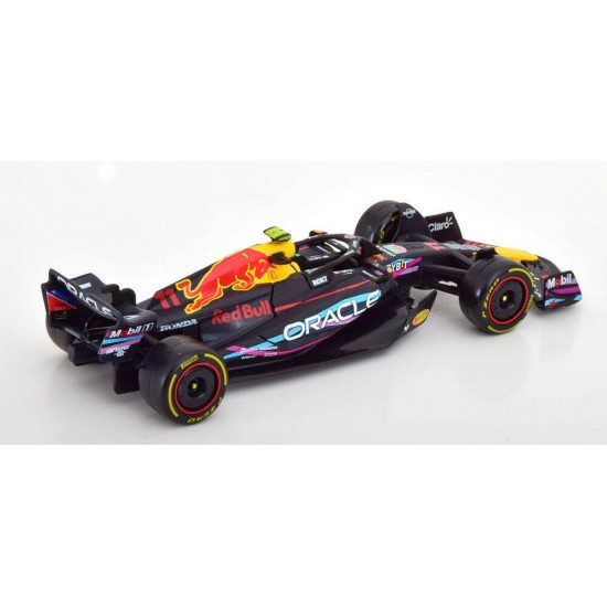 Macheta auto Honda F1 Red Bull Racing RB19 Miami GP N11 2023 Sergio Perez, 1:43 Bburago
