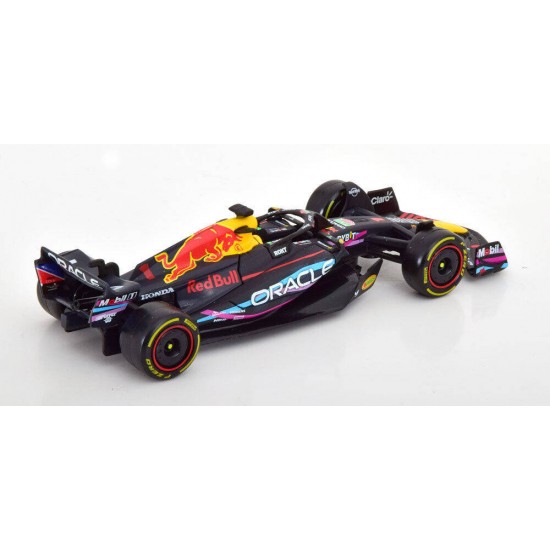 Macheta auto Honda F1 Red Bull Racing RB19 Miami GP N1 2023 Max Verstappen, 1:43 Bburago