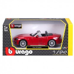 Macheta auto Fiat 124 Spider 2016, 1:24 Bburago
