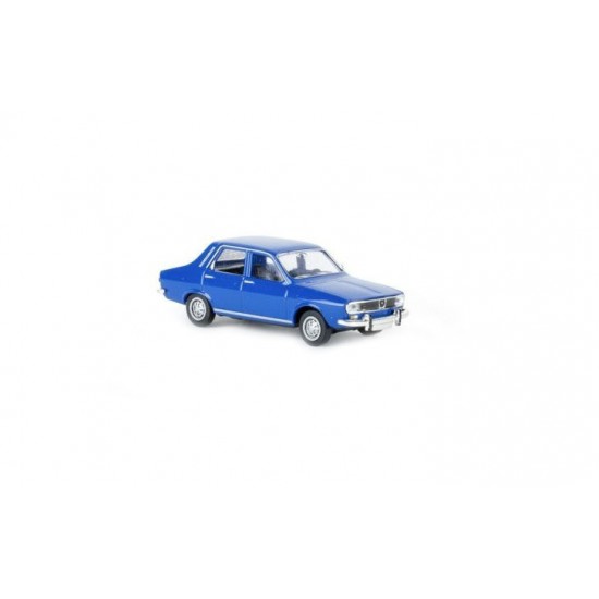 Macheta auto Renault 12 TL albastru, 1:87 Brekina