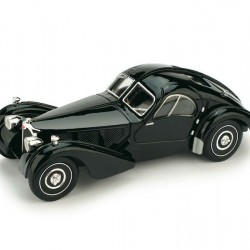 Macheta auto Bugatti 57SC Atlantic 1938 negru, 1:43 Brumm