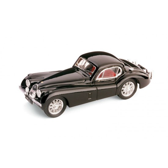 Macheta auto Jaguar XK120 Coupe' 1948 negru, 1:43 Brumm