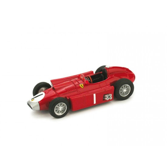 Macheta auto Ferrari D50 GP UK 1956 Fangio, 1:43 Brumm