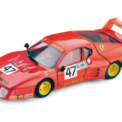 Macheta auto Ferrari 512BB LM Le Mans CH.Pozzi 1980 , 1:43 Brumm