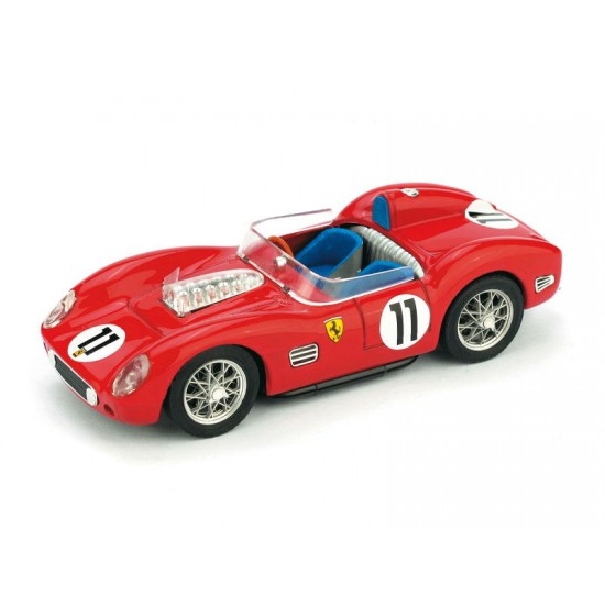 Macheta auto Ferrari 250 TR60 Le Mans 1960 #11, 1:43 Brumm