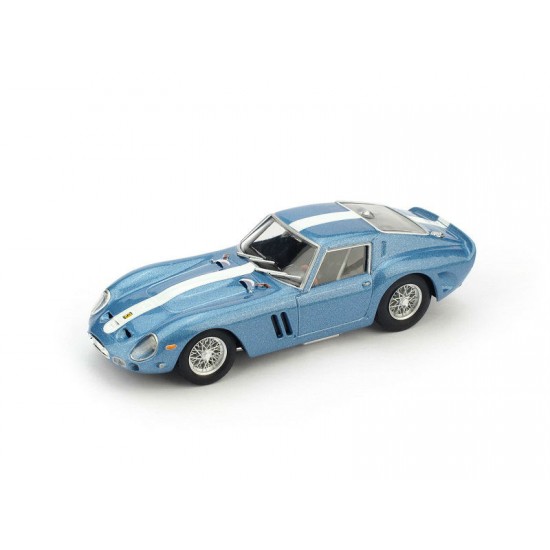 Macheta auto Ferrari 250 GTO 1962 albastru deschis, 1:43 Brumm
