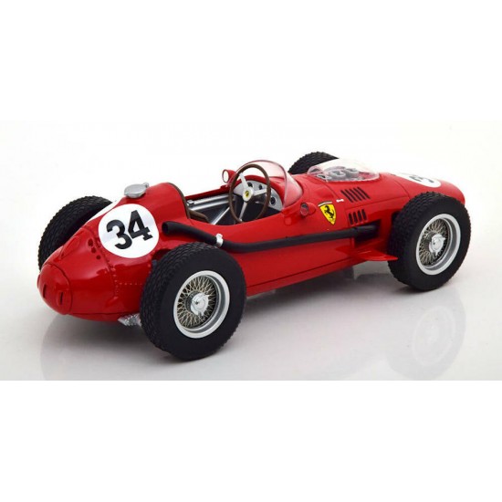 Macheta auto Ferrari Dino 246 GP Monaco GP Luigi Musso #34 1958, 1:18 CMR