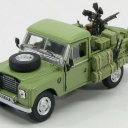 Macheta auto Land Rover land series III 109 Pick-Up Militar 1961, 1:43 Cararama