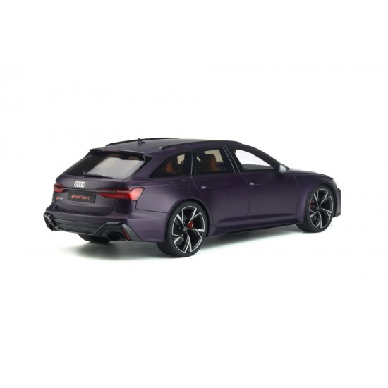 Macheta auto Audi RS6 Avant purple 2020, 1:18 GT Spirit