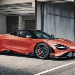 Macheta auto McLaren 765LT 2020 portocaliu, 1:18 GT Spirit