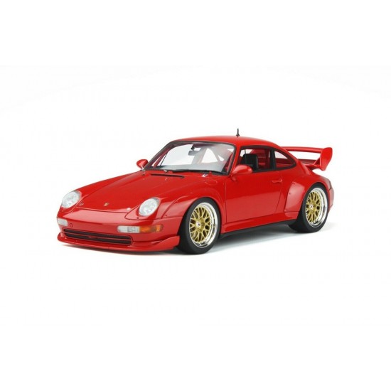 Macheta auto Porsche 911 (993) 3.8 RSR 1996 rosu, 1:18 GT Spirit