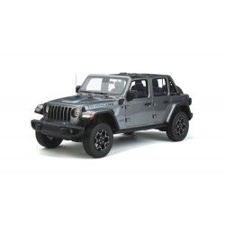 Macheta auto Jeep Wrangler 4x4 grey 2022 GT419, 1:18 GT Spirit