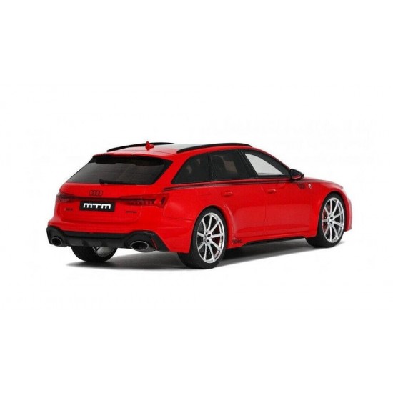 Macheta auto Audi RS6 (C8) MTM Avant 2021 red GT432, 1:18 GT Spirit