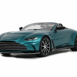 PRECOMANDA: Macheta auto Aston Martin V12 Vantage Roadster albastru GT445, 1:18 GT Spirit