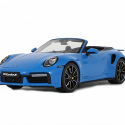PRECOMANDA: Macheta auto Porsche 911 (992) Turbo S blue GT441, 1:18 GT Spirit