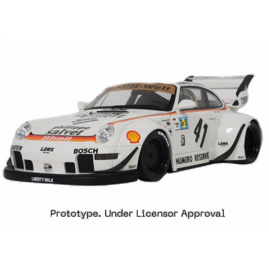 Macheta auto Porsche RWB Bodykit KATO-SAN GT451, 1:18 GT Spirit