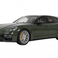 PRECOMANDA: Macheta auto Porsche Panamera Turbo S Sport Turismo Green GT447 2021, 1:18 GT Spirit