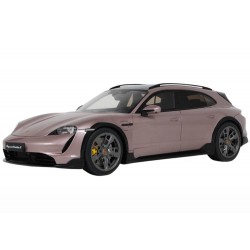 Macheta auto Porsche Taycan Turbo S Cross Turismo Pink GT440 2022, 1:18 GT Spirit