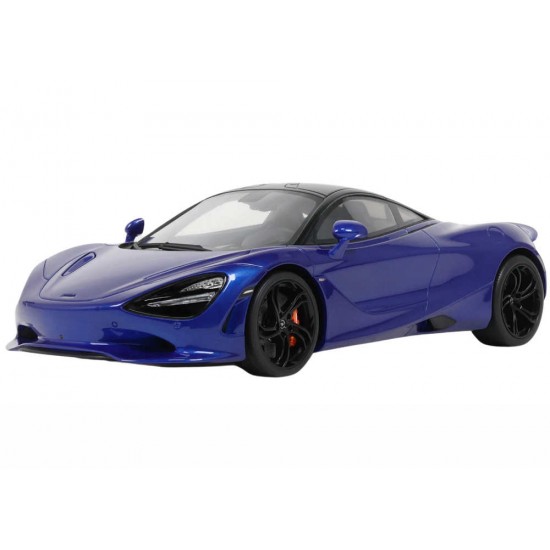Macheta auto McLaren 750S Coupe Blue GT458 2023, 1:18 GT Spirit